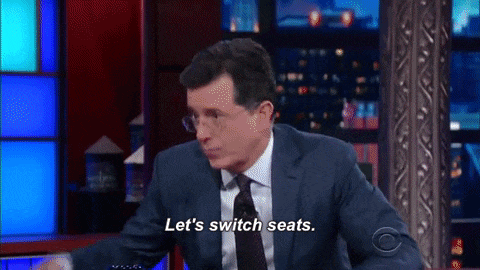 15 Stages Of Taking Your Child To The Cinema swap seats